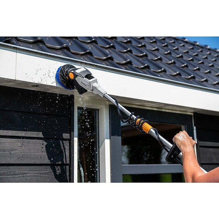 Batavia Maxxpack Accureinigingsborstel 2-in-1 - Twin Brush (18 V, 1 accu, 2 Ah) | BAUHAUS
