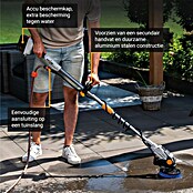 Batavia Maxxpack Accureinigingsborstel 2-in-1 - Twin Brush (18 V, 1 accu, 2 Ah) | BAUHAUS