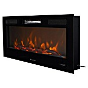 Purline Chimenea eléctrica insertable CHE-650 (2.000 W, Negro, 13 x 116 x 42 cm) | BAUHAUS
