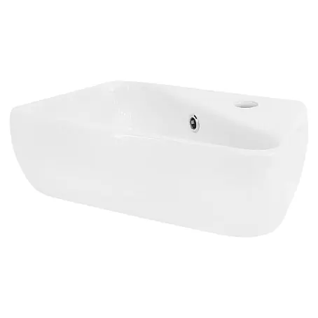 LuxeBath  Aufsatzwaschbecken Waschtisch aus Keramik für Badezimmer / Gäste-WC