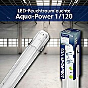 Müller-Licht LED-Feuchtraumlichtleiste Aqua-Power (L x B x H: 1 265 x 72 x 86 mm, Lichtfarbe: Neutralweiß, 18 W, IP65) | BAUHAUS