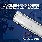 Müller-Licht LED-Feuchtraumlichtleiste Aqua-Power (L x B x H: 1 265 x 115 x 86 mm, Lichtfarbe: Neutralweiß, 36 W, IP65) | BAUHAUS