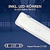 Müller-Licht LED-Feuchtraumlichtleiste Aqua-Power (L x B x H: 1 265 x 115 x 86 mm, Lichtfarbe: Neutralweiß, 36 W, IP65) | BAUHAUS