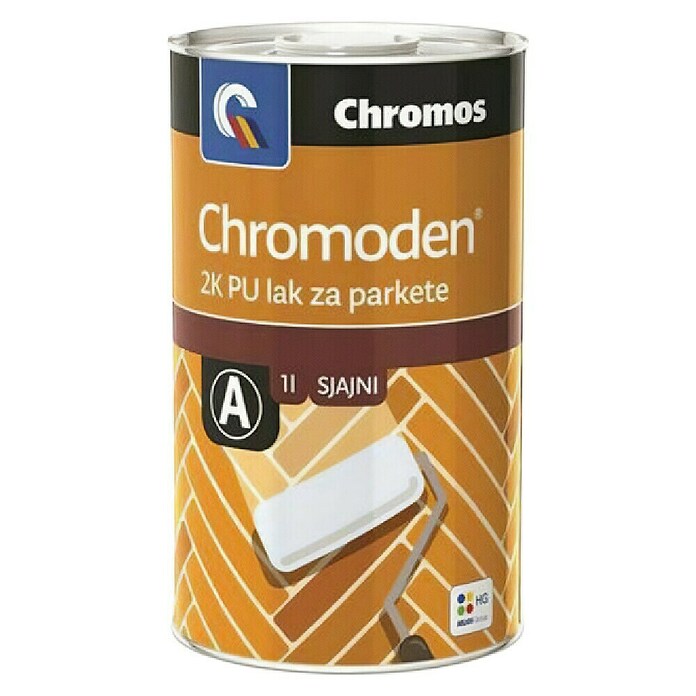 Chromos Lak za podove Chromoden  (Bezbojna, Sjaj, 1 l, Na bazi otapala) | BAUHAUS