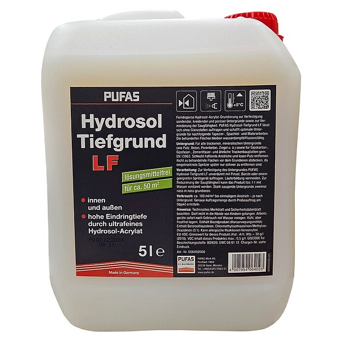 Pufas Impregnacija akrilna LF  (5 l) | BAUHAUS