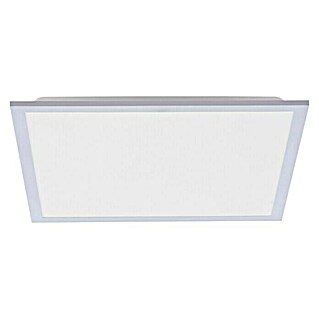 Paul Neuhaus LED-Panel Flat (25 W, L x B x H: 22,5 x 22,5 x 7,5 cm, Eisen, Warmweiß)