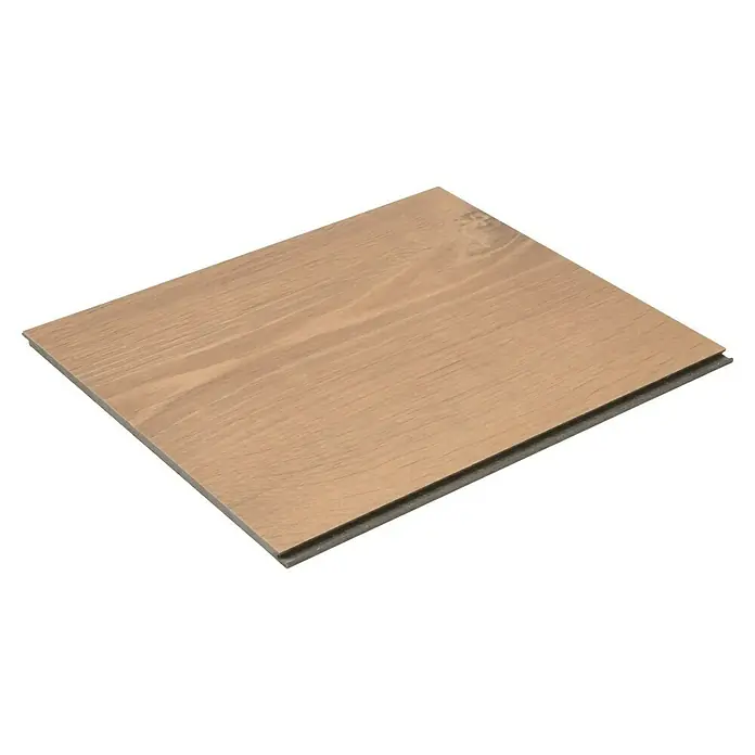 Egger Laminatmuster Aquadura+ - 297 x 246 x 7,5 mm, Landhausdiele, Waltham Eiche natur - Ein einzelnes Stück Bodenbelag mit Holzstruktur, das die natürliche Optik und Haptik von Holz aufweist und für modernes Wohnen geeignet ist.