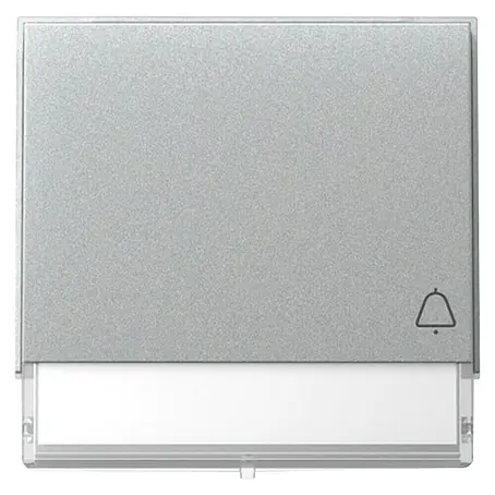 Gira  Universalwippe mit Klingelsymbol, Beschriftungsfeld TX44 367365