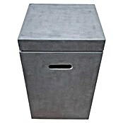 Nora Flames Caja con tapa Cubrebombona (L x An x Al: 40 x 40 x 65 cm, Polipropileno) | BAUHAUS