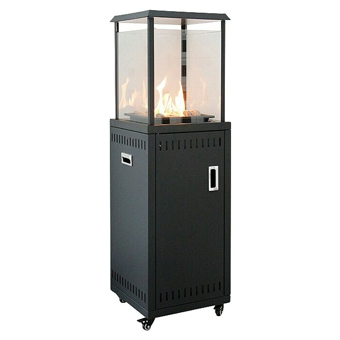 Nora Flames Estufa de exterior Kauai (9 kW, Altura: 136,5 cm, Negro) | BAUHAUS