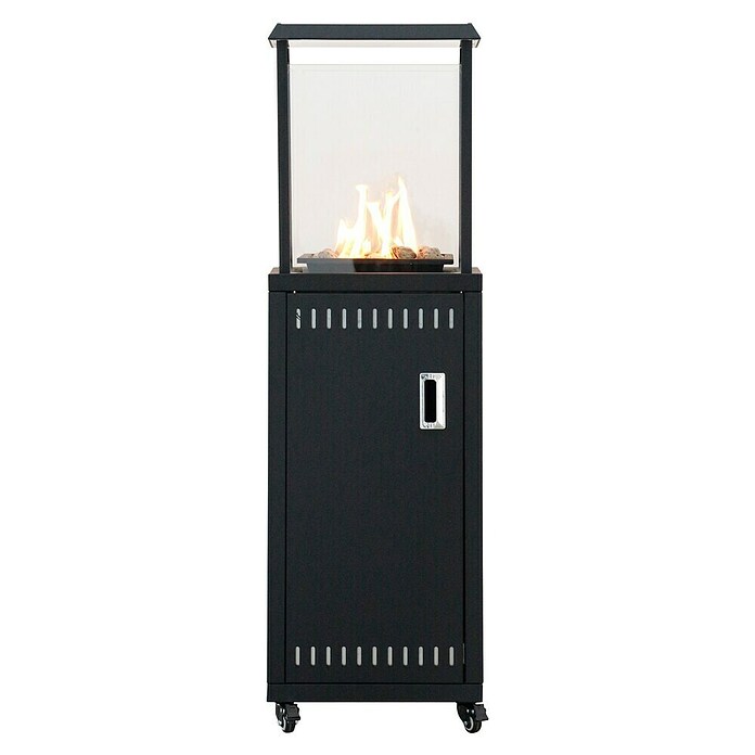 Nora Flames Estufa de exterior Kauai (9 kW, Altura: 136,5 cm, Negro) | BAUHAUS