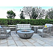 Nora Flames Estufa de exterior Colima (16 kW, Altura: 40 cm, Gris) | BAUHAUS