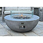 Nora Flames Estufa de exterior Colima (16 kW, Altura: 40 cm, Gris) | BAUHAUS