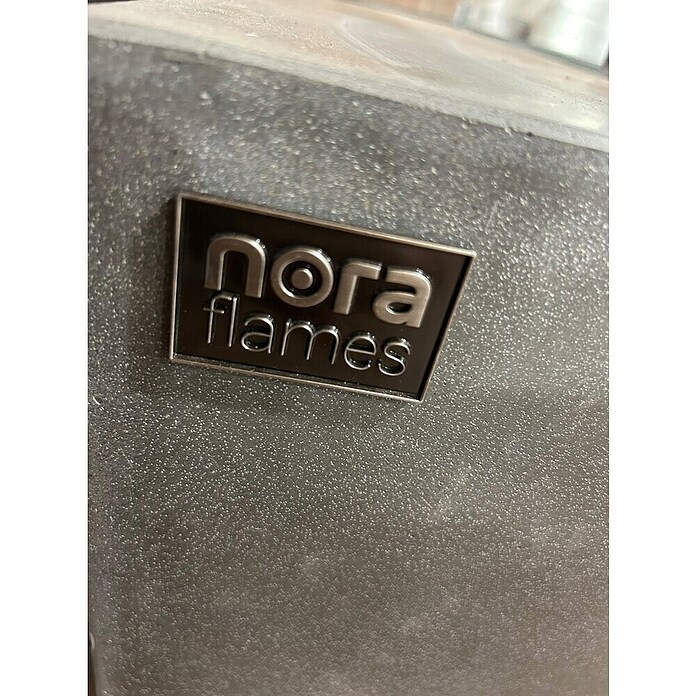 Nora Flames Estufa de exterior Yasur (16 kW, L x An x Al: 142 x 81 x 40 cm, Gris) | BAUHAUS