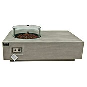 Nora Flames Estufa de exterior Yasur (16 kW, L x An x Al: 142 x 81 x 40 cm, Gris) | BAUHAUS