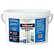 SchimmelX Wandfarbe Iso-Deckweiß 2in1 (Weiß, Stumpfmatt, 5 l) | BAUHAUS