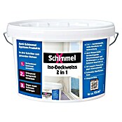 SchimmelX Wandfarbe Iso-Deckweiß 2in1 (Weiß, Stumpfmatt, 2,5 l) | BAUHAUS