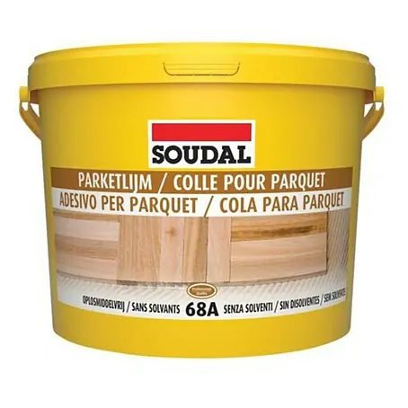 Soudal  Spezialkleber Parkettkleber für Weichholz, Mosaik- und Stabsparkett