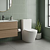 Futurbath Pack de WC Sintra (Sin borde de descarga, Salida dual, Blanco) | BAUHAUS
