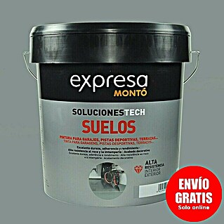 Montó Pintura para suelos Expresa (Gris, 12 l, Mate sedoso)