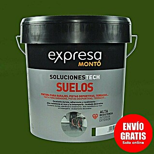 Montó Pintura para suelos Expresa (Verde, 12 l, Mate sedoso)