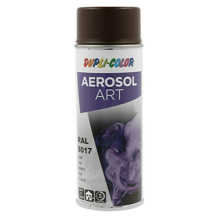 Dupli-Color Aerosol Art Sprayverf RAL 8017 (Mat, 400 ml, Chocoladebruin)