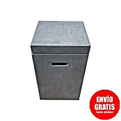 Nora Flames Caja con tapa Cubrebombona (L x An x Al: 40 x 40 x 65 cm, Polipropileno) | BAUHAUS