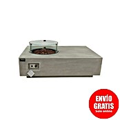 Nora Flames Estufa de exterior Yasur (16 kW, L x An x Al: 142 x 81 x 40 cm, Gris) | BAUHAUS