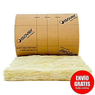 Isover Lana de vidrio IBR (8 m x 1,2 m x 100 mm)