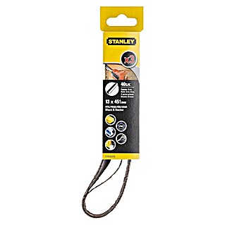 Stanley Lija de banda (451 x 13 mm, Grano: 40, 3 ud.)
