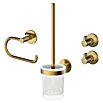 Lenz WC-Kombi-Bürstengarnitur Juna (4 -tlg., Schwarz) | BAUHAUS