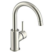 Lenz Armatura za umivalnik Moana  (Višina: 24,5 cm, Dolžina izliva: 171 mm, Videz nerjavečega jekla, Mat) | 3554 - Waschtischarmatur Marke | DAFA - Armaturen Marke | DAF - Armaturen Brausen | DA - Badausstattung/Bäderwelt | D - Sanitär | BAUHAUS