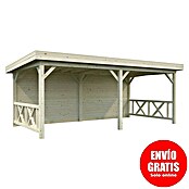 Palmako Pérgola Lenna Set 308 (L x An: 628 x 340 cm, Madera, Natural) | BAUHAUS