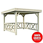 Palmako Pérgola Lenna Set 301 (L x An: 340 x 340 cm, Madera, Natural) | BAUHAUS