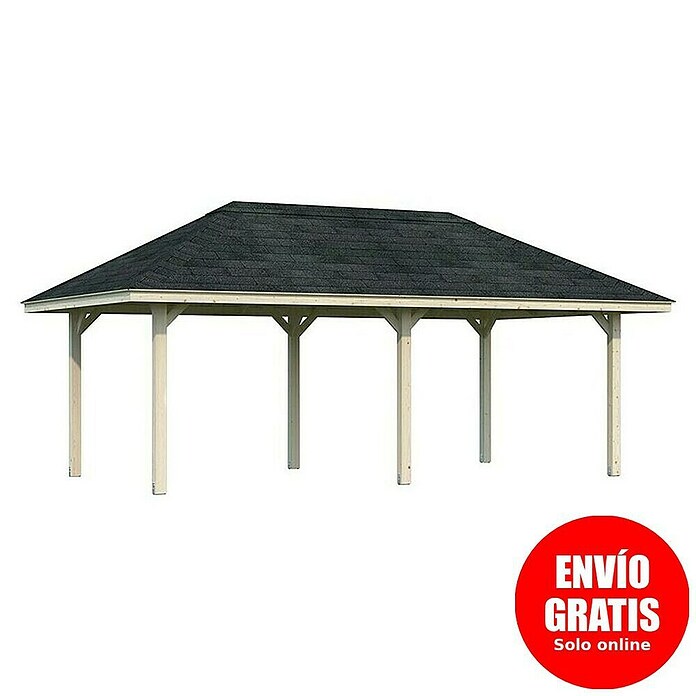 Palmako Pérgola Bianca M (L x An: 672 x 384 cm, Madera, Natural) | BAUHAUS