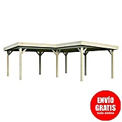 Palmako Pérgola Lenna Set XL (L x An: 628 x 628 cm, Madera, Natural) | BAUHAUS