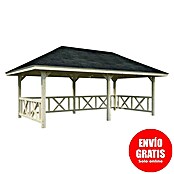 Palmako Pérgola Bianca Set 107 (L x An: 672 x 384 cm, Madera, Natural) | BAUHAUS