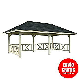 Palmako Pérgola Bianca Set 107 (L x An: 672 x 384 cm, Madera, Natural)