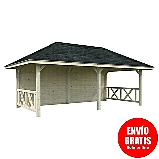 Palmako Pérgola Bianca Set 108 (L x An: 672 x 384 cm, Madera, Natural)