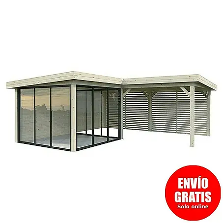 Palmako  Caseta de jardín Lenna Set 711 Slide Plus