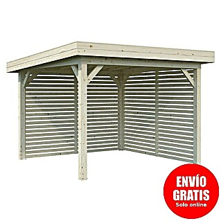 Palmako Pérgola Lenna Set 302 (L x An: 340 x 340 cm, Madera, Natural)