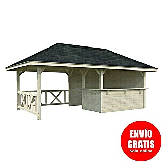 Palmako Pérgola Bianca Set 110 (L x An: 672 x 384 cm, Madera, Natural)