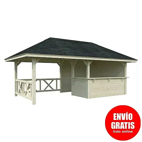 Palmako  Pérgola estándar Bianca Set 110