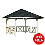 Palmako Pérgola Bianca Set 101 (L x An: 384 x 384 cm, Madera, Natural) | BAUHAUS