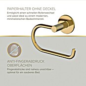 Lenz WC-Kombi-Bürstengarnitur Juna (4 -tlg., Gold) | BAUHAUS