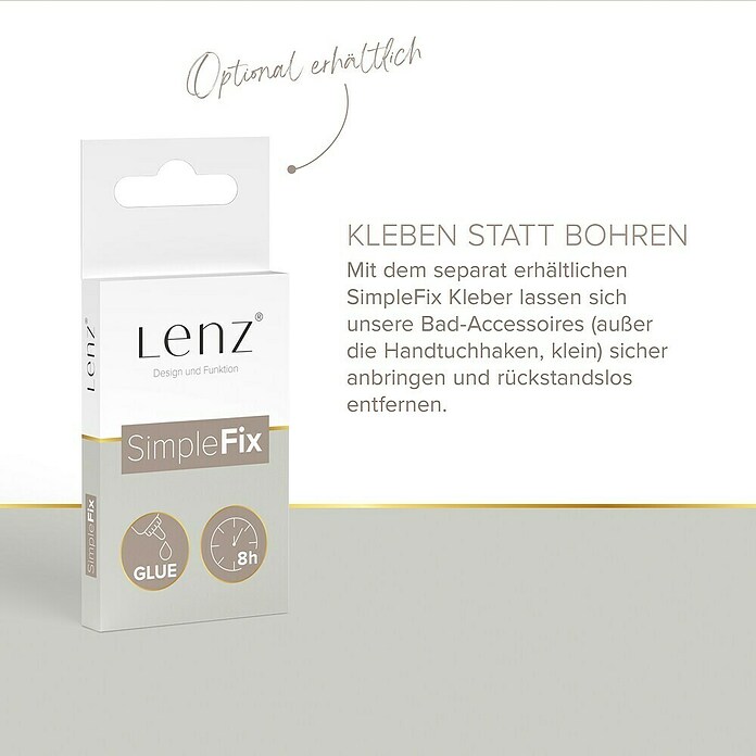 Lenz WC-Kombi-Bürstengarnitur Juna (4 -tlg., Schwarz) | BAUHAUS