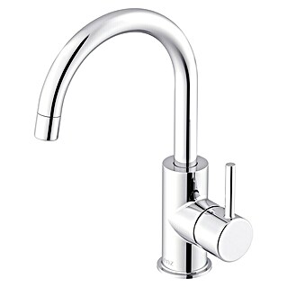Lenz Armatura za umivalnik Moana (Višina: 24,5 cm, Dolžina izliva: 171 mm, Krom, Sijaj)