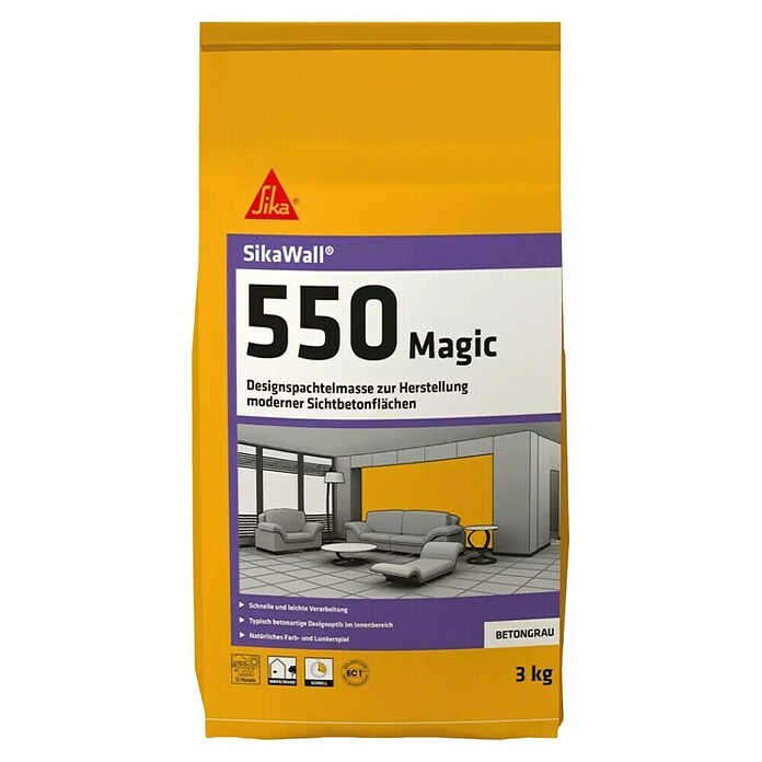 Sika Wandvuller Wall 550 Magic (3 kg) | BAUHAUS