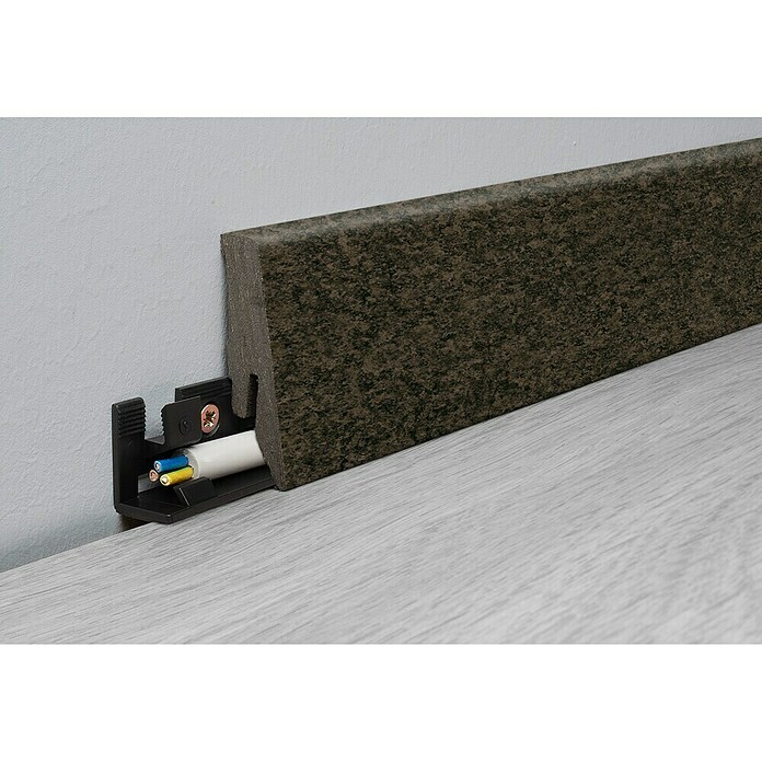 LOGOCLIC Aquaprotect Plint (2,6 m x 18 mm x 58 mm, Recht)