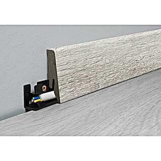 LOGOCLIC Aquaprotect Plint K58 Milkyway (260 cm x 18 mm x 58 mm, MDF/HDF)